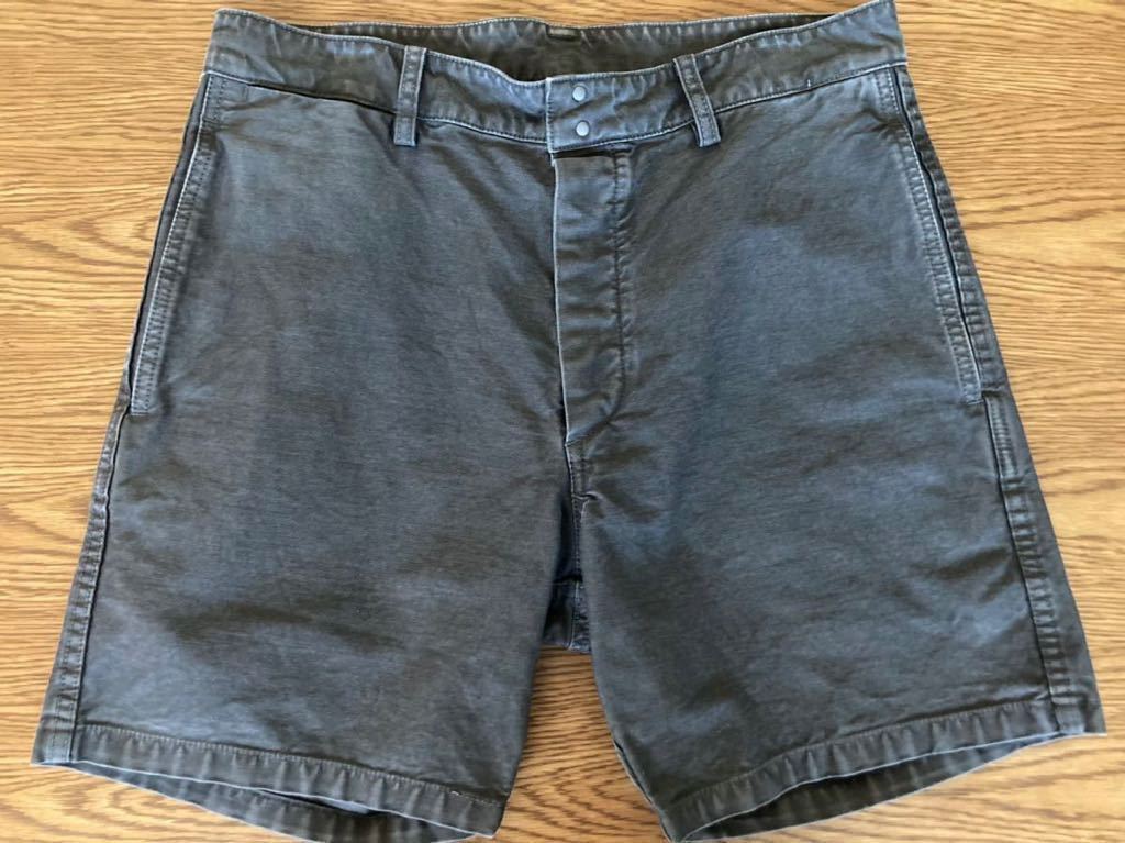 Visvim Pastoral Shorts | VISVIM Navy (DMGD 0 SHORTS Moleskin