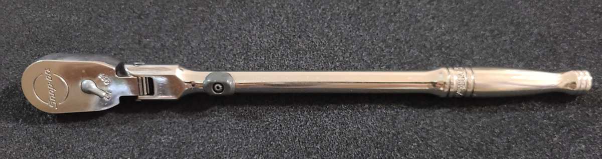 Snap-on スナップオン★FX936A FX80A★フレックスロックラチェット　首振り　ラチェットハンドル★3/8★ジャンク品　破損部分あり スナップオン 3&frasl;8ロック式フレックスラチェット FX936A SF80A ロングフレックスラチェット SHF80A