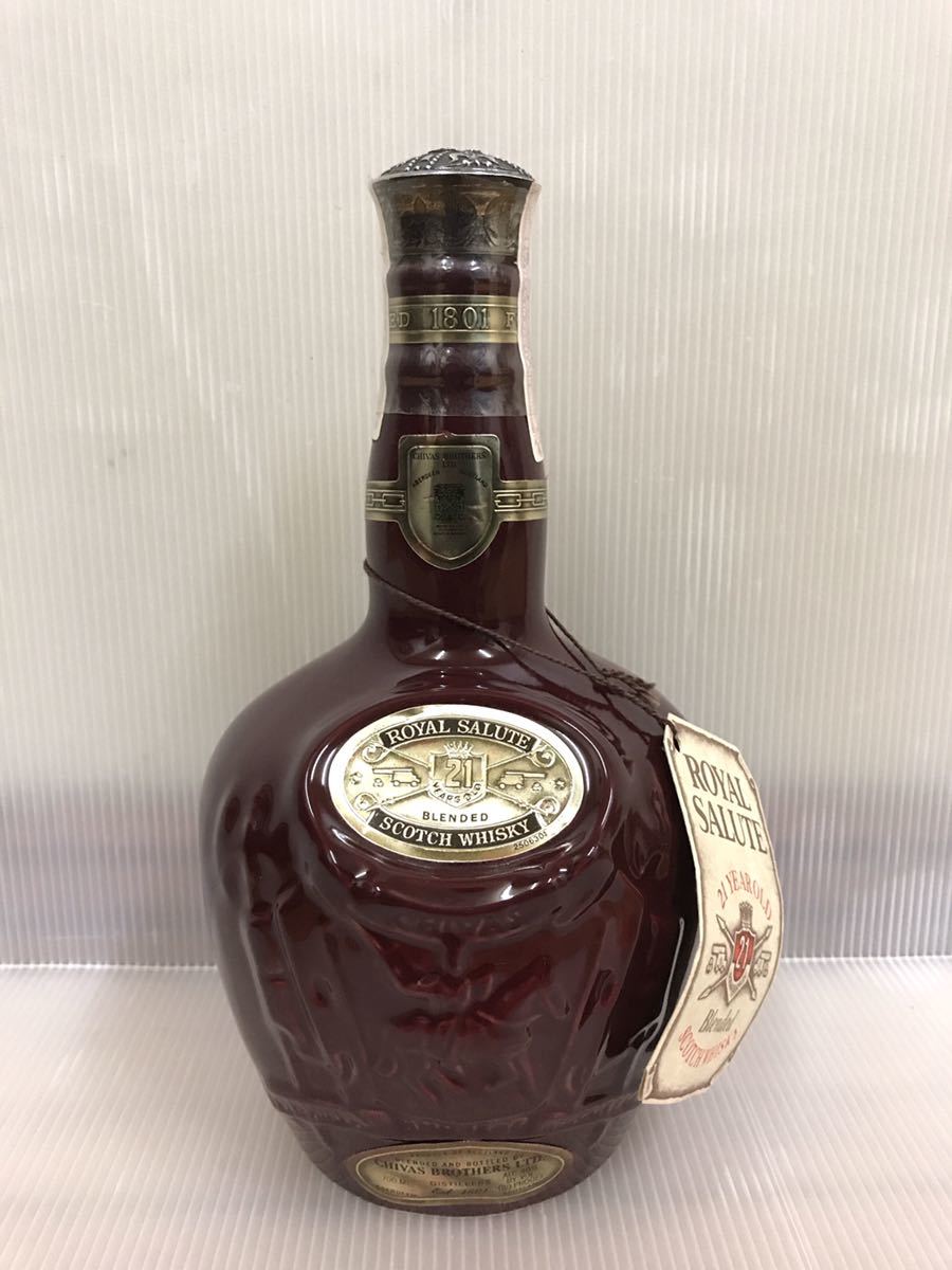 21年 ロイヤルサルート SALUTE ROYAL スコッチ ウイスキー 未開栓