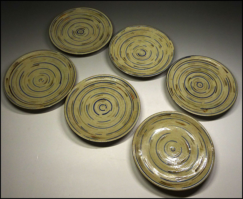 瀬戸焼 染付 名工 舜淘窯 【河本礫亭】花鳥図 花瓶