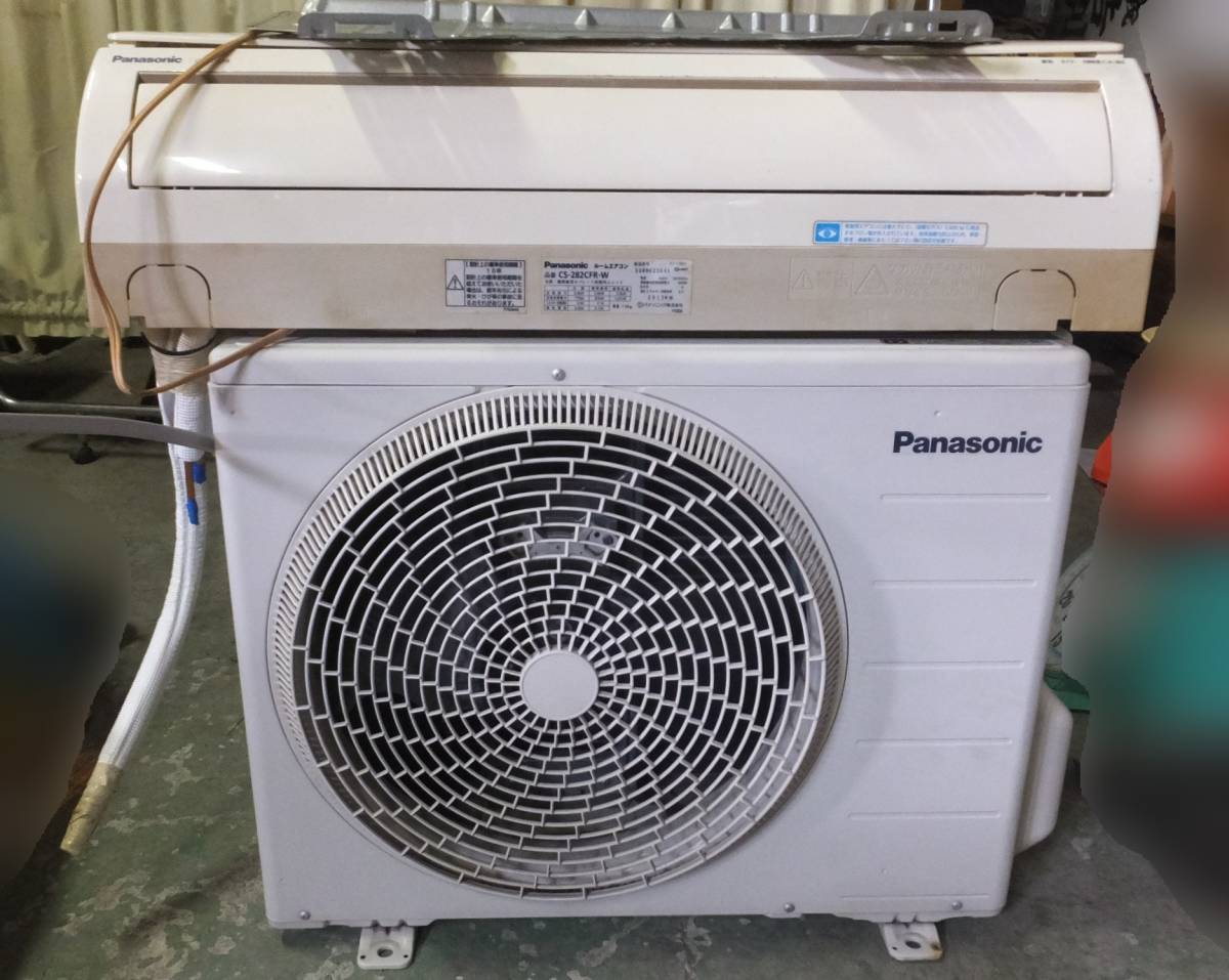 ◇え-321 エアコン Panasonicパナソニック CS-282CFR CU-F282C 2012年 ◇え-321 エアコン Panasonicパナソニック CS-282CFR CU-F282C 2012年