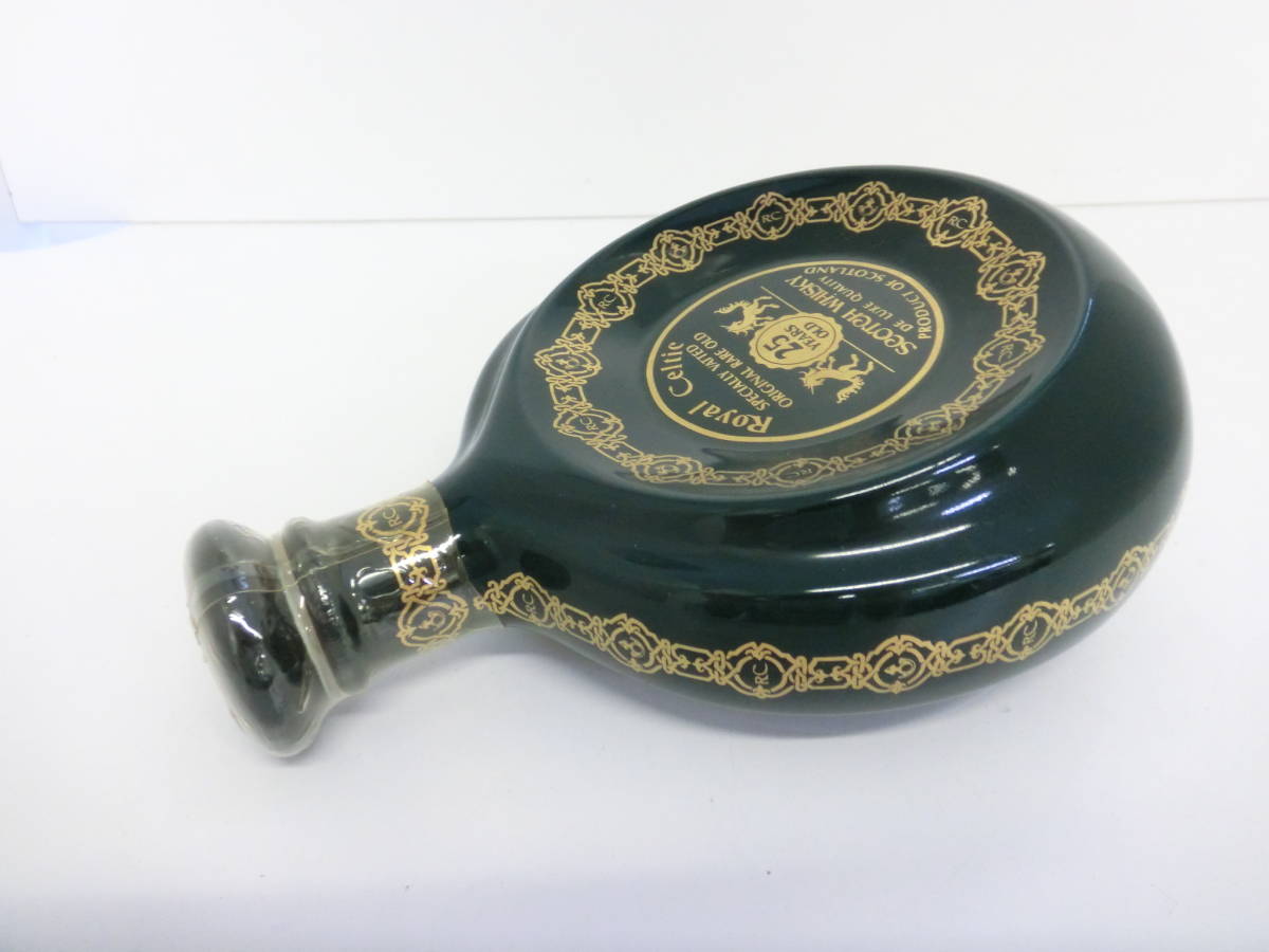 W0306-231 3283 ロイヤル セルティック ROYAL CELTIC 25年 緑陶器