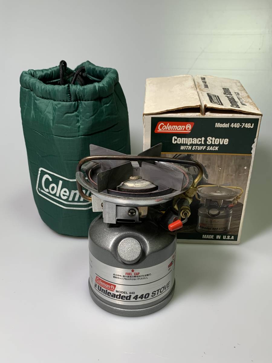  コールマン Compact Stove 440-740J コンパクトストーブ MODEL 440(ガソリン)｜売買されたオークション情報、yahooの商品情報をアーカイブ公開 - オークファン ガソリン