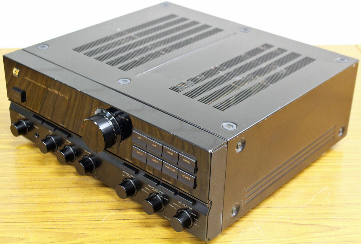 ◇ジャンク品◇プリメインアンプ AU-α707EXTRA サンスイ/SANSUI/山水電気 INTEGRATED AMPLIFIER 本体のみ 付属品なし ※動作に不具合あり