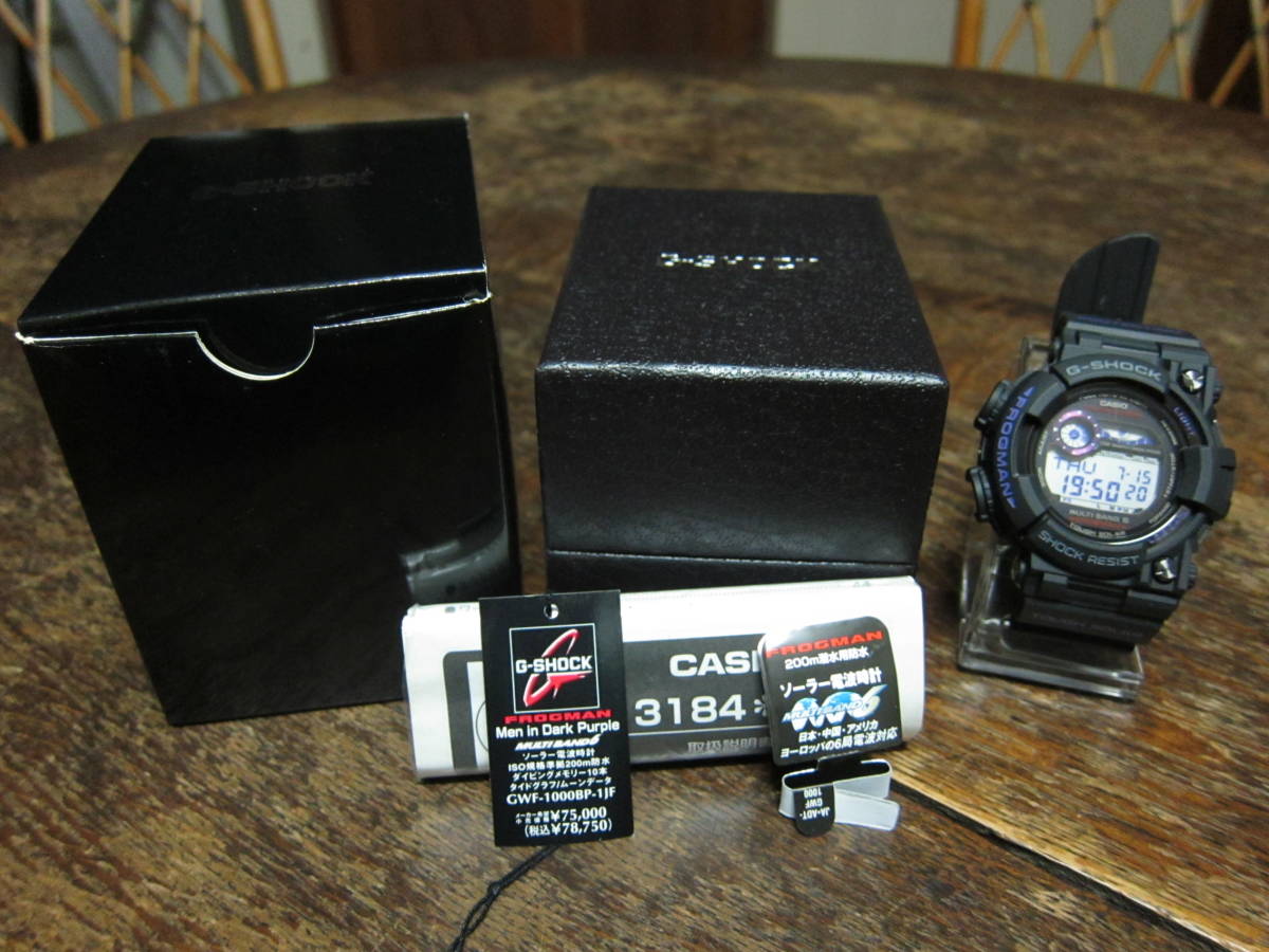 正規品，高品質 G-Shock GWF-1000BP-1JF 送料不要(FROGMAN)｜売買されたオークション情報、yahooの商品情報をアーカイブ公開 - オークファン G-SHOCK