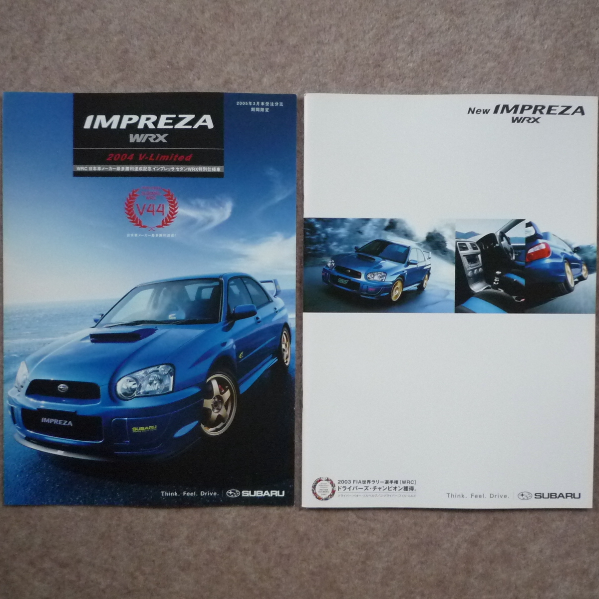 インプレッサ WRX GDA GDB カタログ STI GGA スバル G型 STi