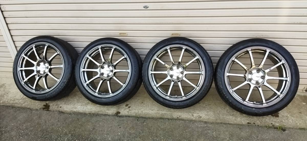 17インチ +48 ADVAN 7.5J Racing YOKOHAMA PCD114.3 5穴 RS2 | 5H RS-D 4本 売り切りADVAN 7.5j Yahoo!オークション