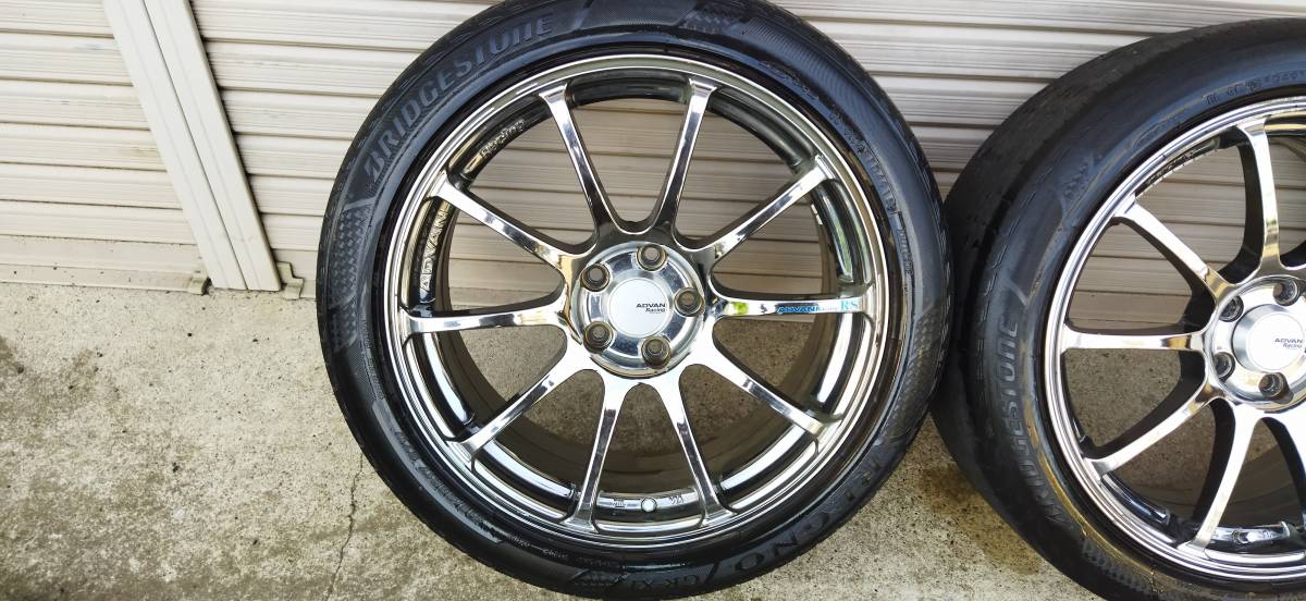 17インチ +48 ADVAN 7.5J Racing YOKOHAMA PCD114.3 5穴 RS2 | 5H RS-D 4本 売り切りADVAN 7.5j Yahoo!オークション