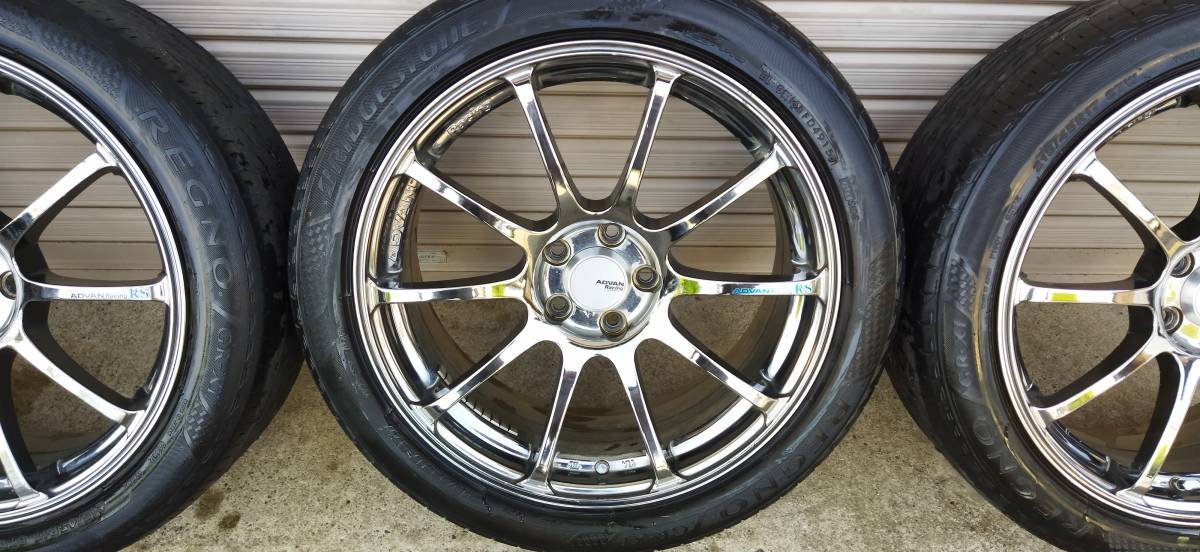 17インチ +48 ADVAN 7.5J Racing YOKOHAMA PCD114.3 5穴 RS2 | 5H RS-D 4本 売り切りADVAN 7.5j Yahoo!オークション