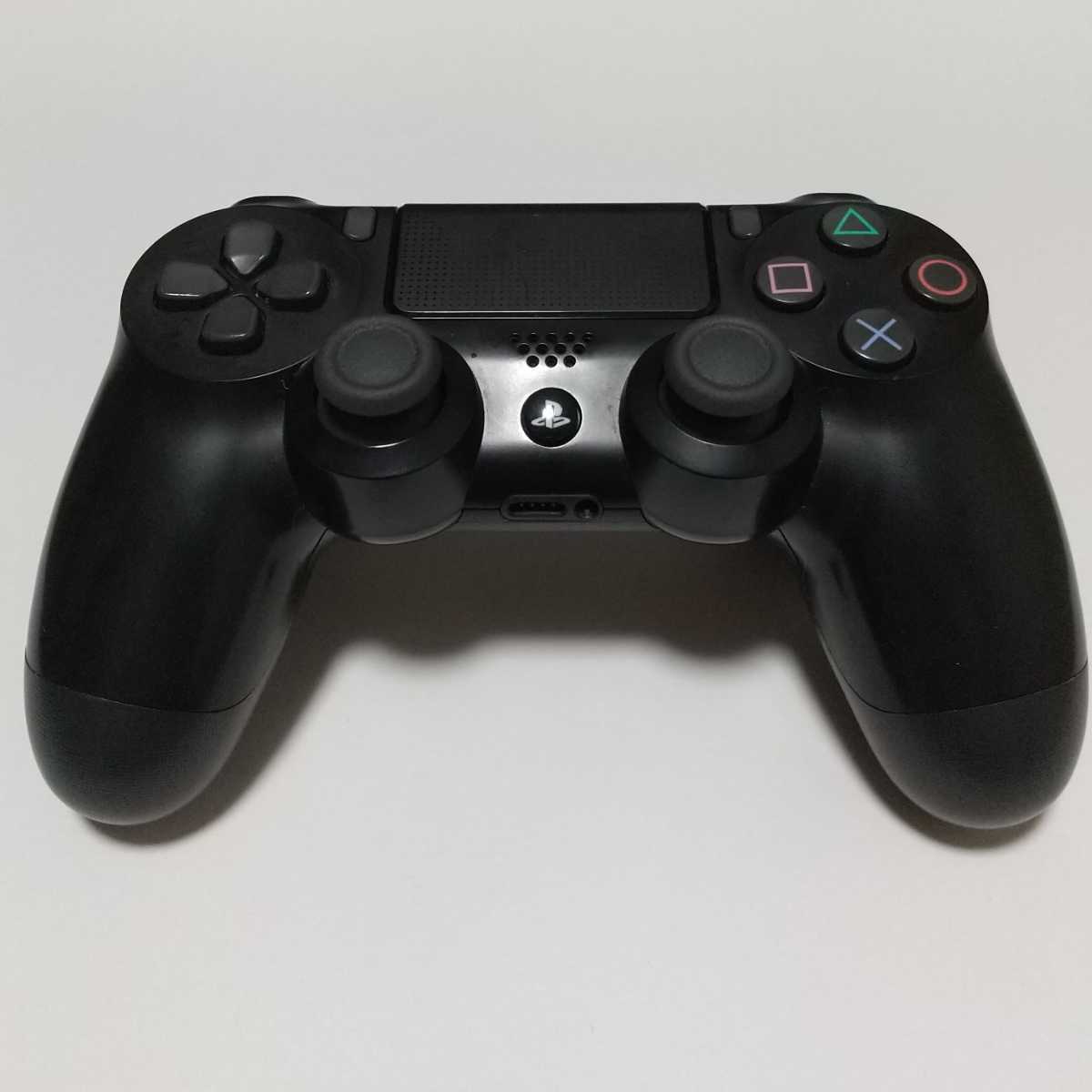 デュアルショック4 DUALSHOCK4 CUH-ZCT2J　純正 ジェット・ブラック ② PS4 コントローラ