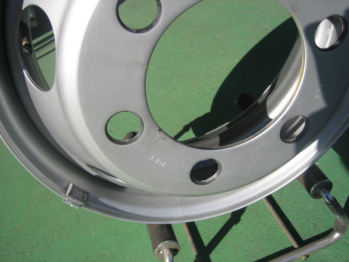 ⁄ DOT-X メッキホイール 17.5×6.00 6穴 アルミホイール トラック用