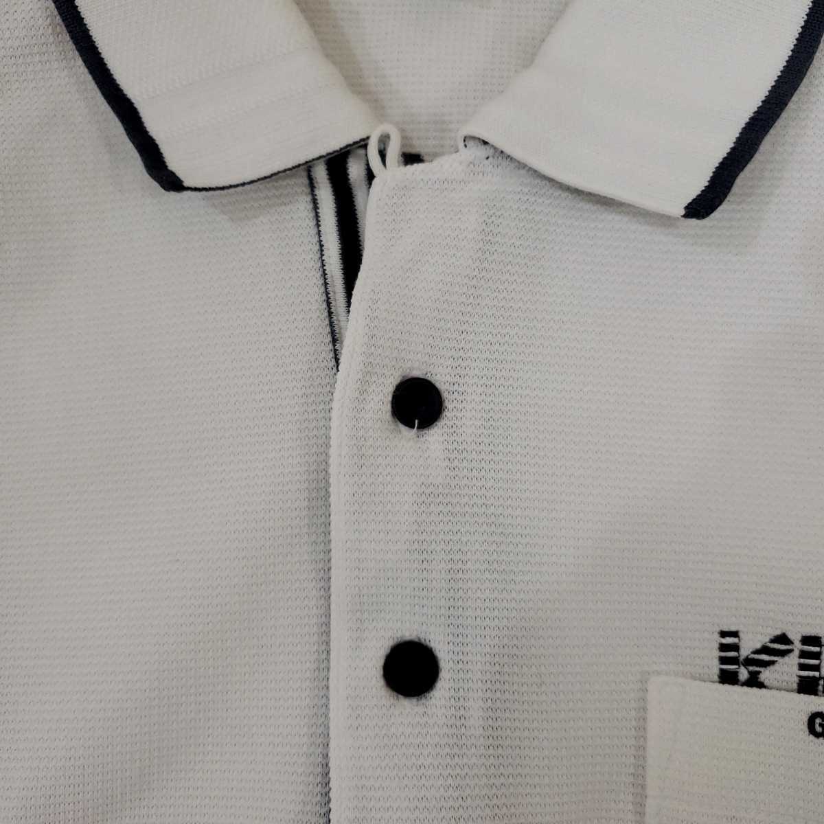 ケンゾー KENZO ゴルフ GOLF ポロシャツ ロゴ 刺繍 ビッグサイズ 