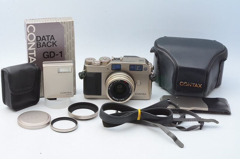 低価，最新作 CONTAX コンタックス G1 + BIOGON 28mm F2.8 + TLA140 + GD-