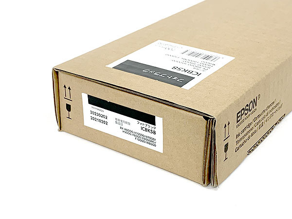 未使用】EPSON エプソン 純正 インクカートリッジ ICBK58 フォト