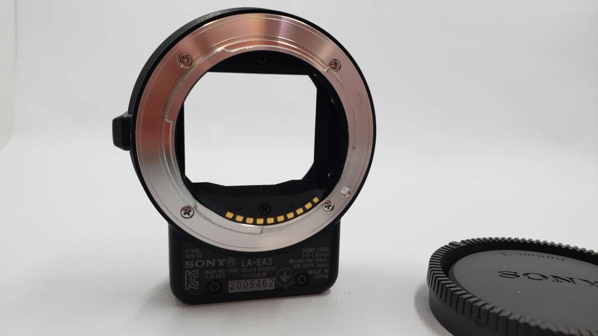 LA-EA3 マウントアダプター SONY ソニー 公式通販 中古SONY : マウント