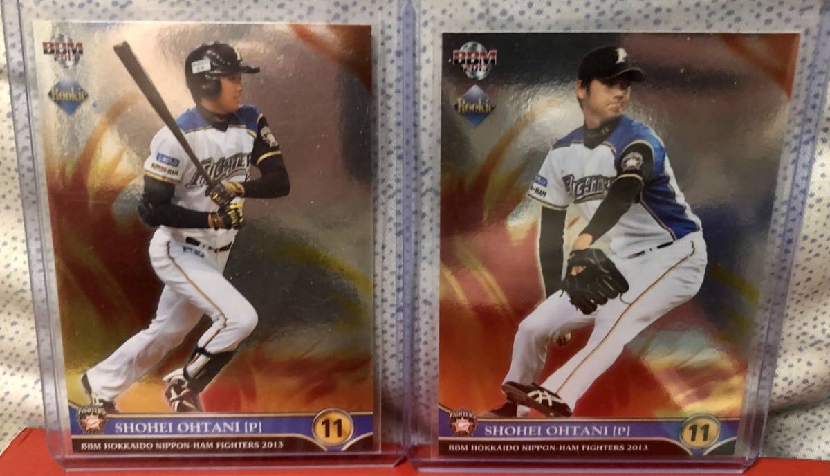 大谷翔平 0 BBM F02a ⁄ ルーキーカード - Ohtani Shohei レギュラー 美 
