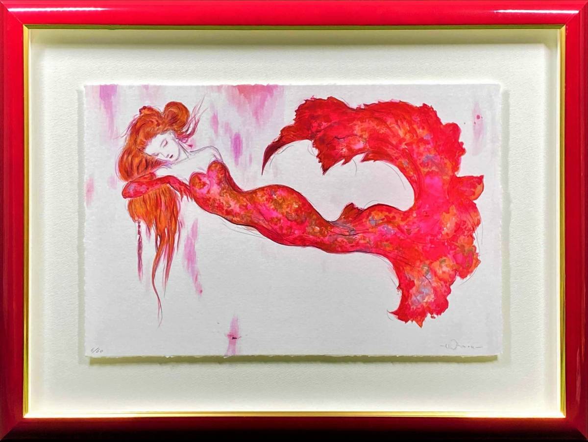 天野喜孝 IL SOLE ROSSO ジクレ 版画作品 作家 作品 の入札履歴 - 入札 