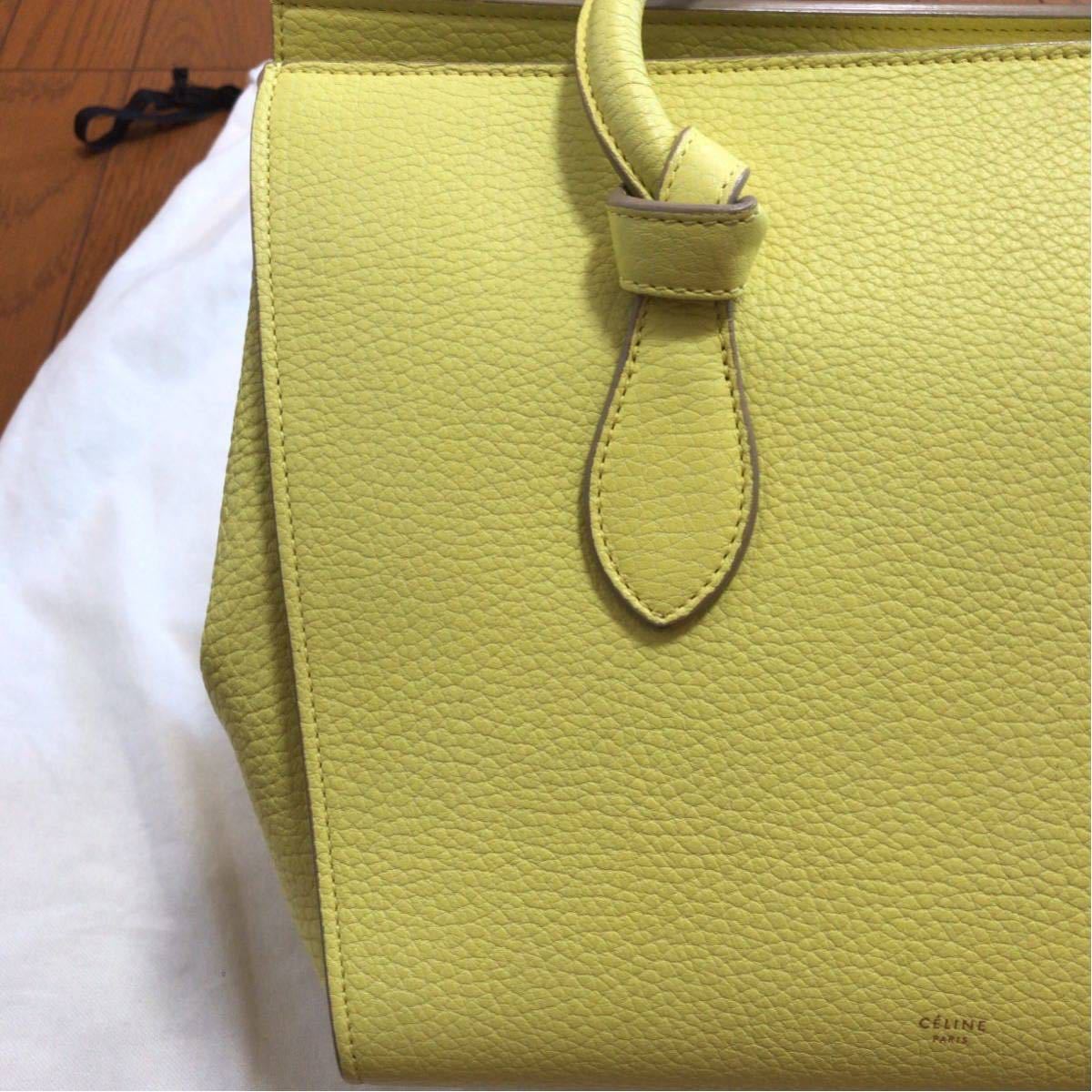 CELINE セリーヌ タイ ハンドバッグ ミニ スモール タイバッグ タイ 