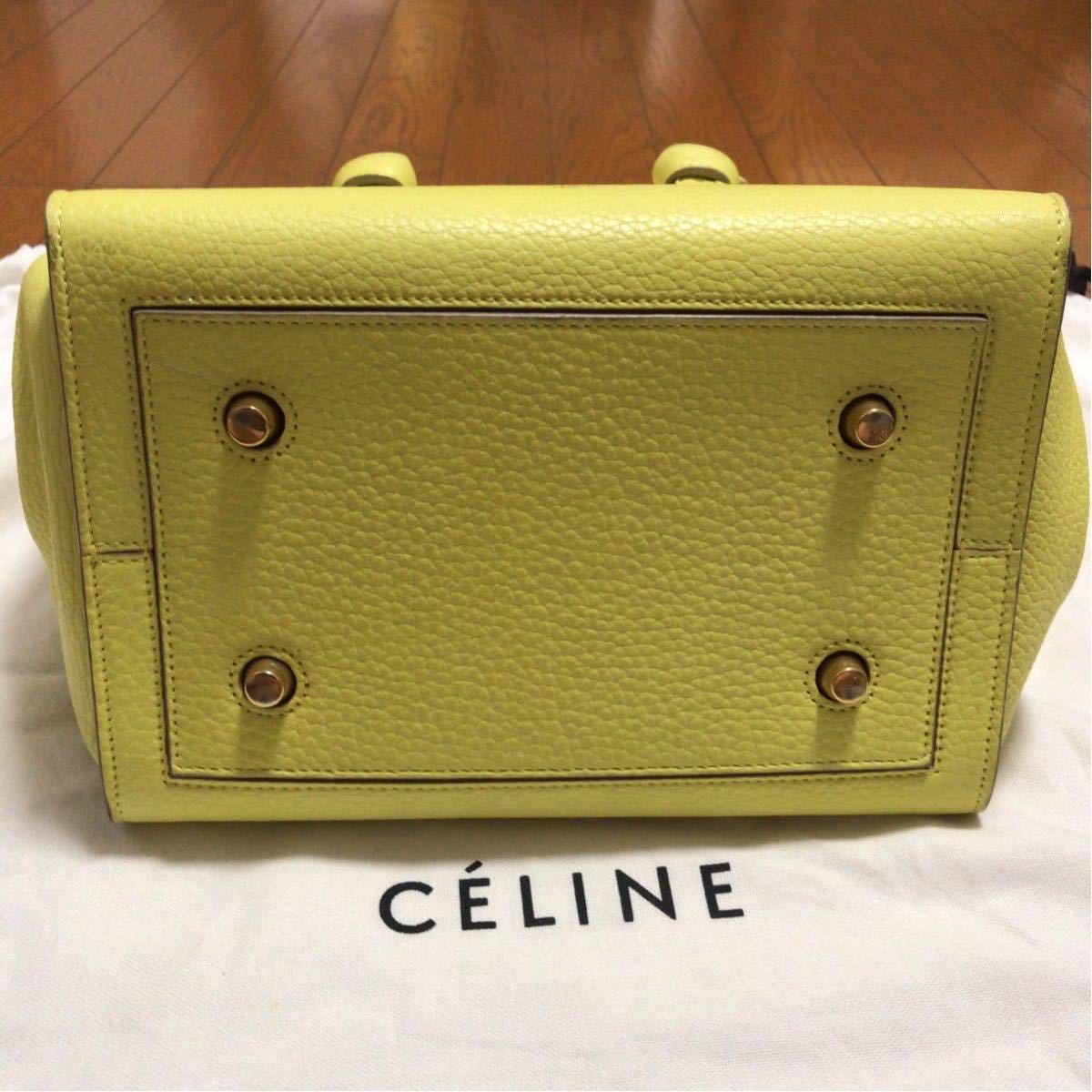 CELINE セリーヌ タイ ハンドバッグ ミニ スモール タイバッグ タイ 