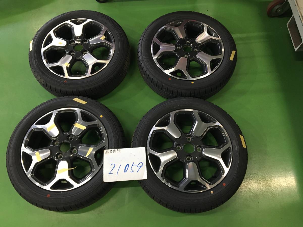 y*u様 スズキ　MR92S　ハスラー純正アルミホイール　4本セット　中古美品 21059スズキ MR92S ハスラー アルミホイール4本セット 中古品 ＜個人