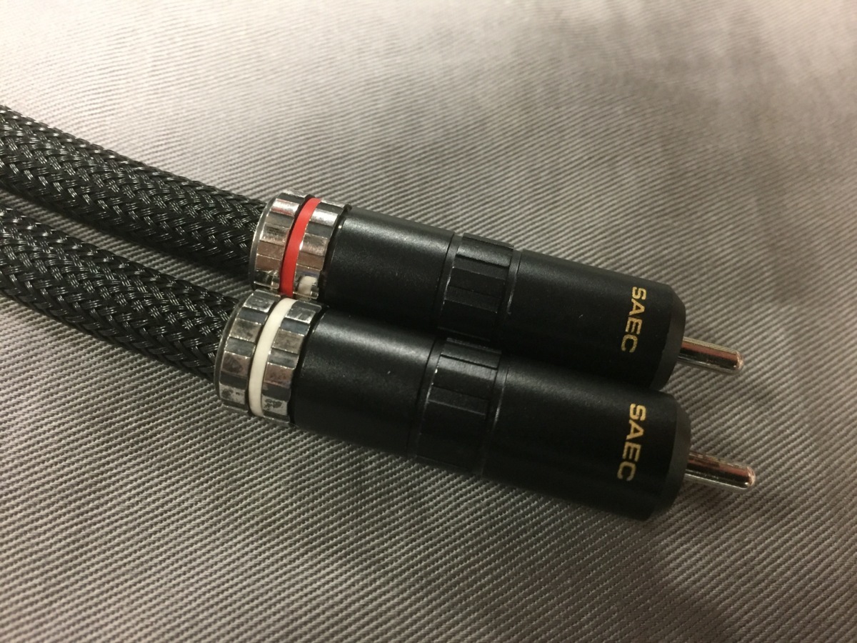 中古品 RCAケーブル SAEC サエク SL-4000 / 1.5m ペア 【公式通販】