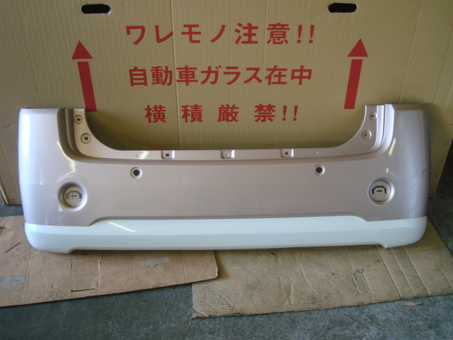 □B-350□ヘコミ無し□LA800S LA810S□ムーヴキャンバス□リアバンパー