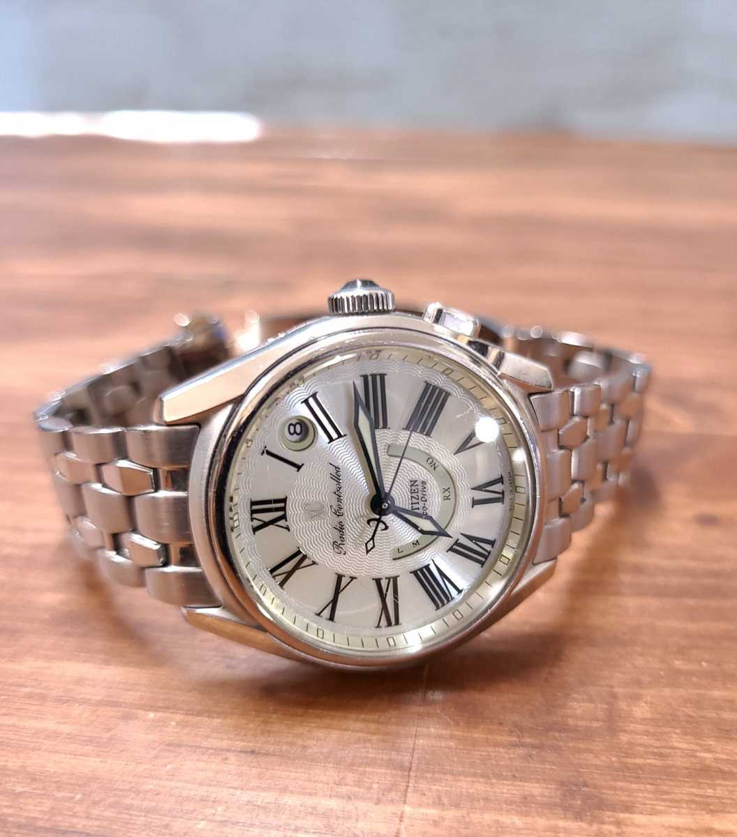CITIZEN XC クロスシー エコドライブ ソーラー腕時計 ローマ数字 H412 