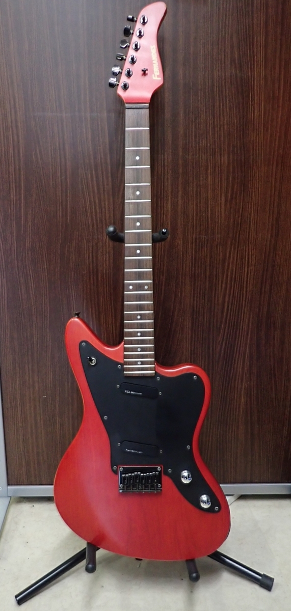 ◎FERNANDES フェルナンデス エレキギター JG-75 MSTR Light Ash ボディ ジャガーシェイプ 音出しOK
