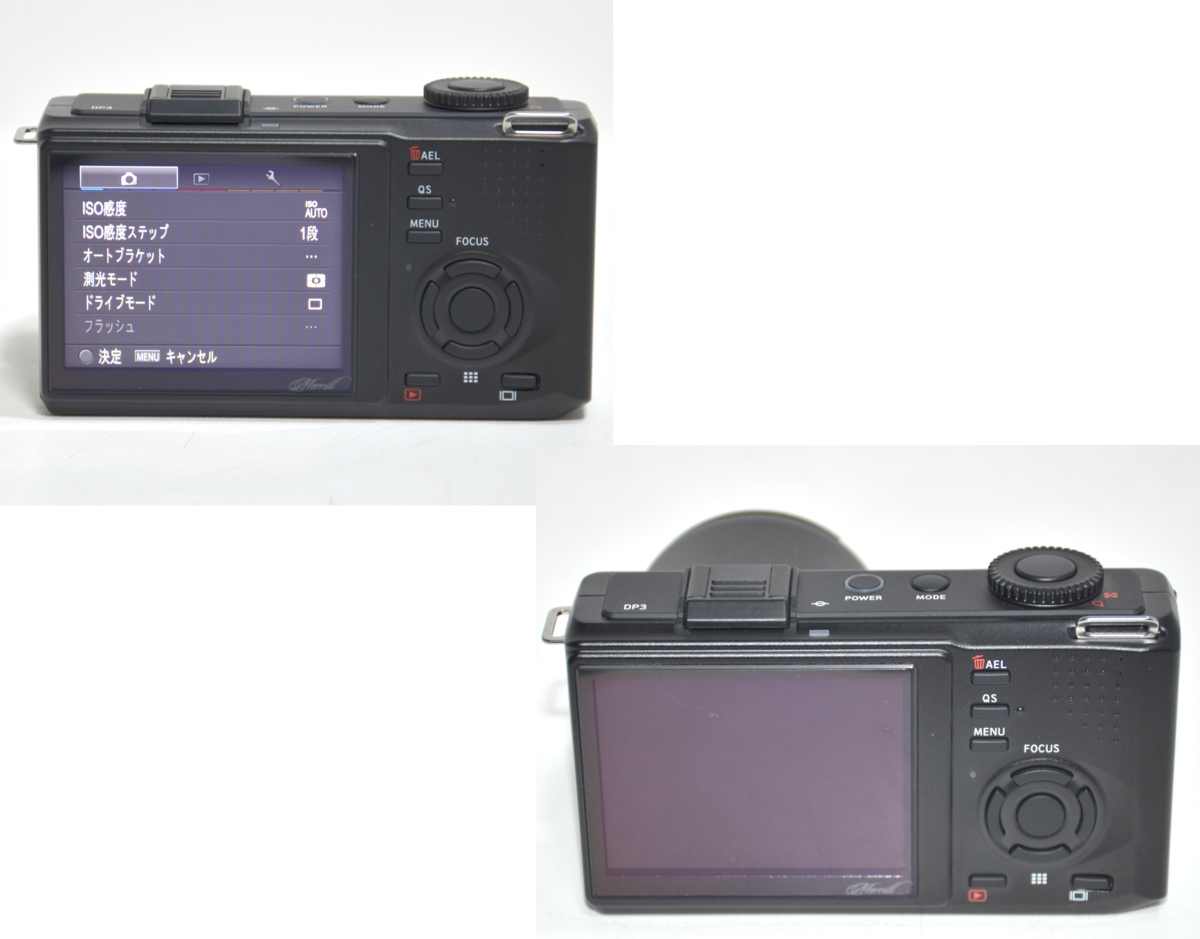 ☆バッテリー4個、元箱付！SIGMA シグマ DP3 Merrill コンパクト