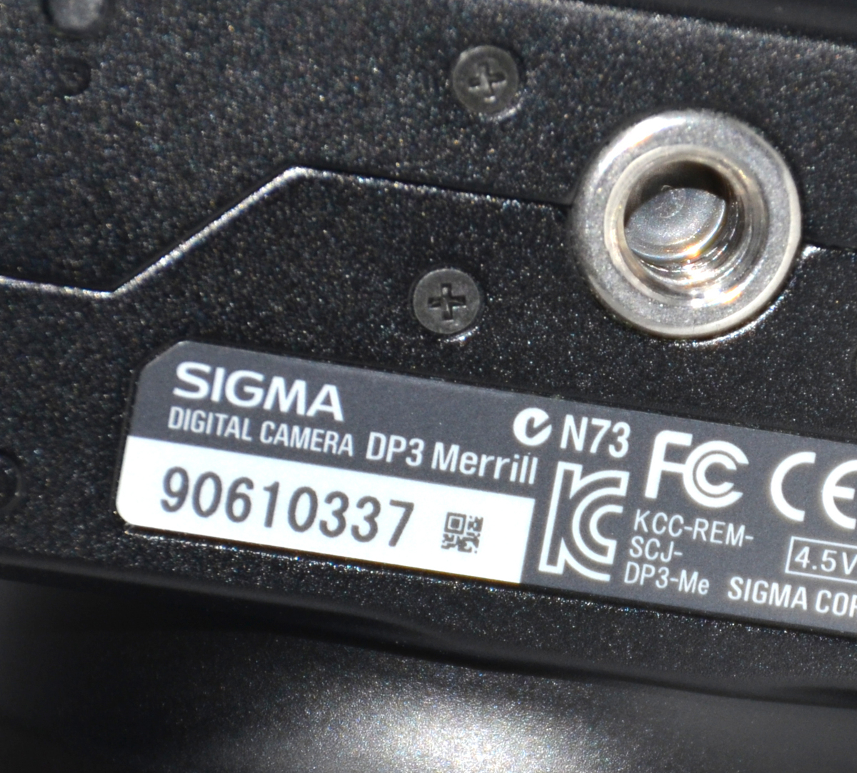 ☆バッテリー4個、元箱付！SIGMA シグマ DP3 Merrill コンパクト
