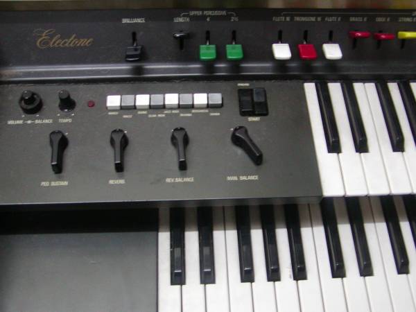 S①f ヤマハ エレクトローンζ(専用椅子付)・YAMAHA ELECTONE(電子