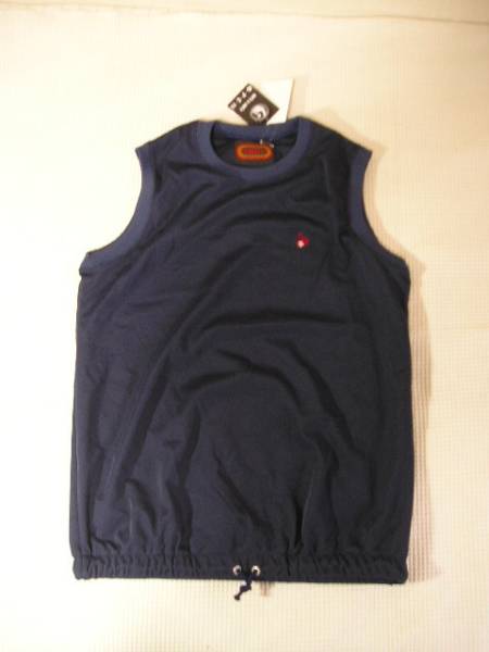 【送料無料】ヒステリックスの紺色ノースリトップス(新品タグ付)