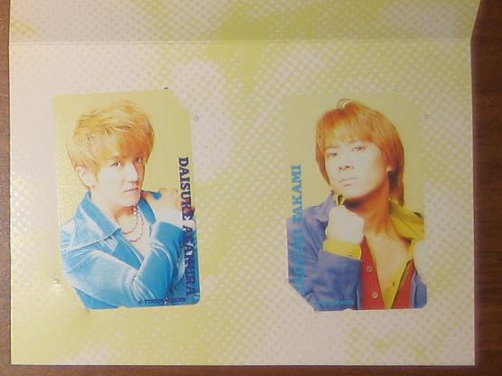 access★コングッズ★テレカ2枚*1000円分*未使用*台紙付_1