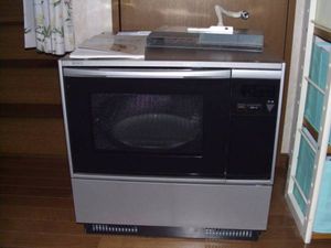 ナショナルNE-B702ビルトインガスコンベクションオーブン中古(オーブン 