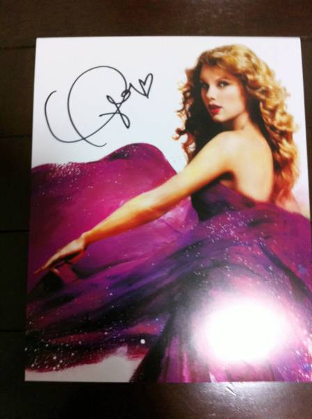 Taylor Swiftテイラースウィフト自記筆サイン ミーグリ 関東 売買されたオークション情報 Yahooの商品情報をアーカイブ公開 オークファン Aucfan Com