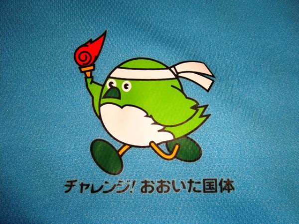 非売品*２００８年第６３回大分国体*めじろん*ポロシャツ_1