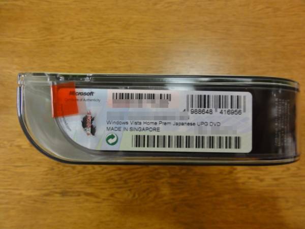 ◆Windows Vista Home Premium Upgrade正規品 美品♪◆_3