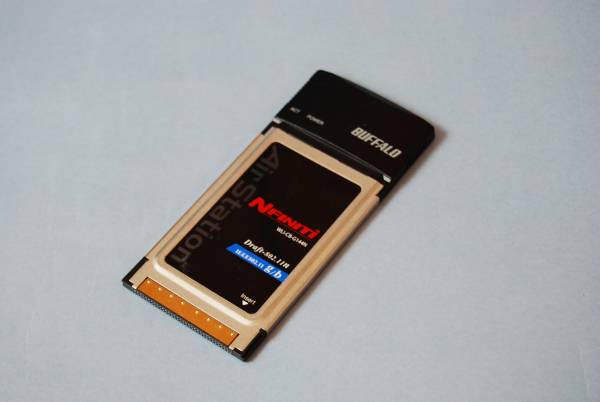 無線ＬＡＮカード　ＢＵＦＦＡＬＯ　ＷＬＩ－ＣＢ－Ｇ１４４Ｎ_2