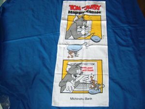 ♪みちのく銀行タオル♪トム＆ジェリー♪マウス　切手OK _1
