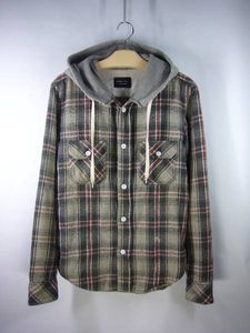 ナンバーナイン 05aw THS期 フードデニムシャツ なめし