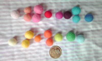 ～送料込み～羊毛ボール２０個セット☆羊毛フェルト☆_2
