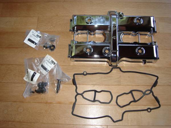 GSX400S カタナ　インパルス　メッキヘッドカバー　ガスケット_1