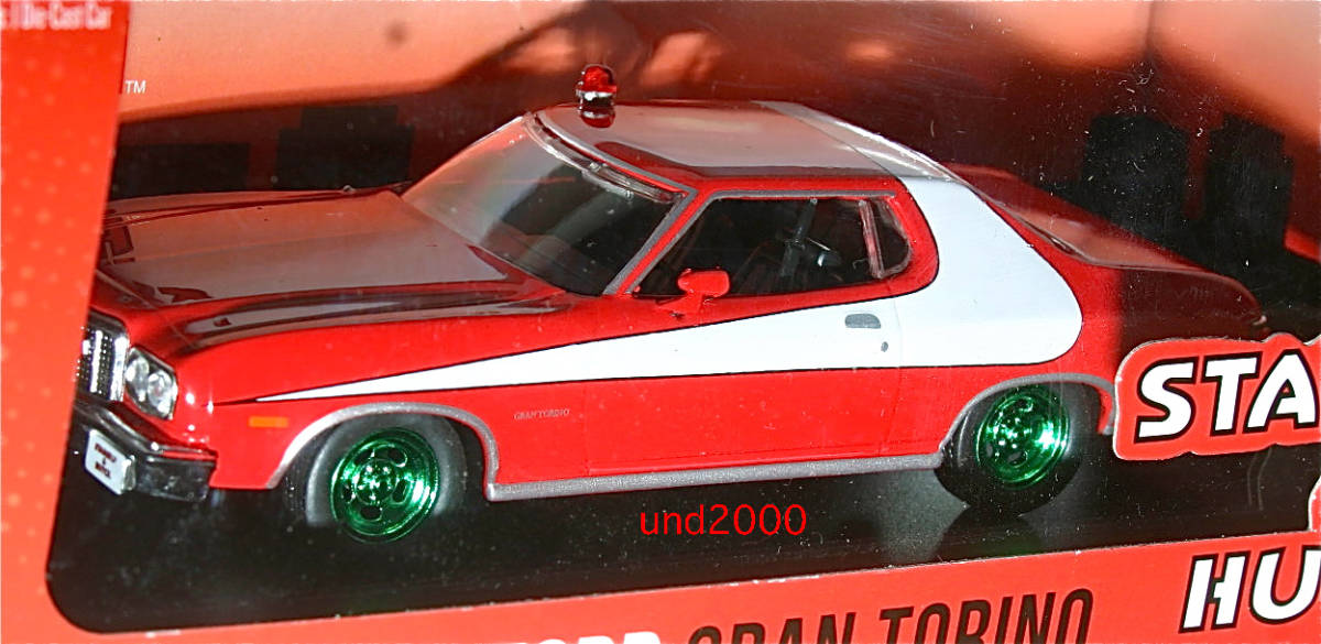 グリーンライト　1/43 スタスキー&ハッチ　フォード　グラン　トリノ Greenlight 刑事スタスキー&ハッチ 1/43 1976 フォード グラントリノ
