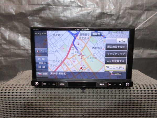 20771 carrozzeria カロッツェリア メモリーナビ AVIC-RZ03 地図データ