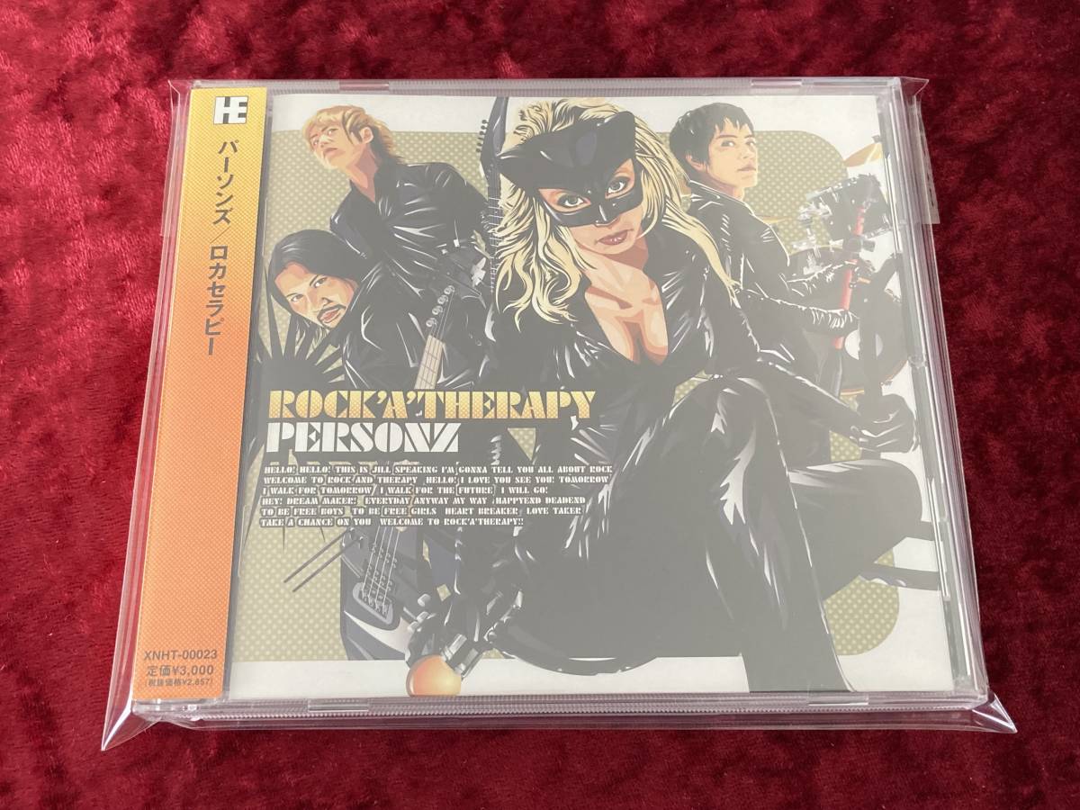 希少　帯付　PERSONZ ロカセラピー　ROCK'A'THERAPY CD 帯付き】 PERSONZ CD ROCK'A'THERAPY 希少 帯付 PERSONZ ロカセラピー