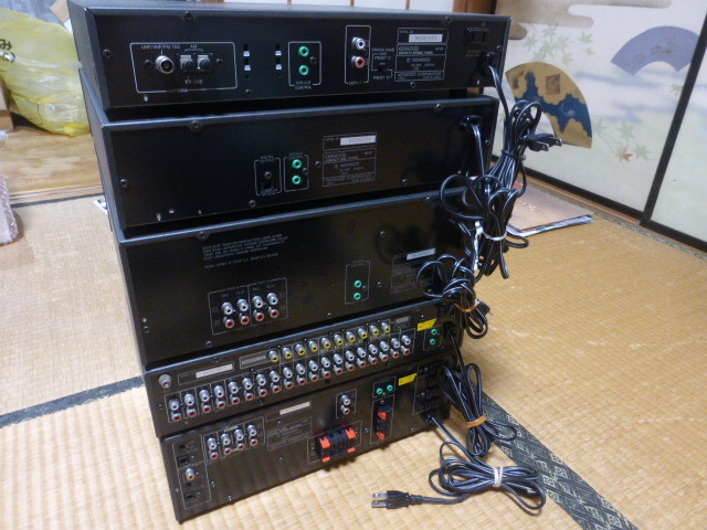 KENWOOD ESPACE フルコンポ バブル最高峰 完動美品 希少 KENWOOD ESPACE KENWOOD(ケンウッド） システムコンポ ESPACE(エスパス