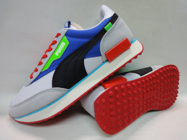 白青赤 26.5cm PUMA FUTURE RIDER RIDE ON プーマ フューチャーライダー ライドオン 新品 PUMA - 2026年最新puma 赤（ブランドプーマ）（スニーカー｜メンズ靴）：靴の通販 puma TX-3