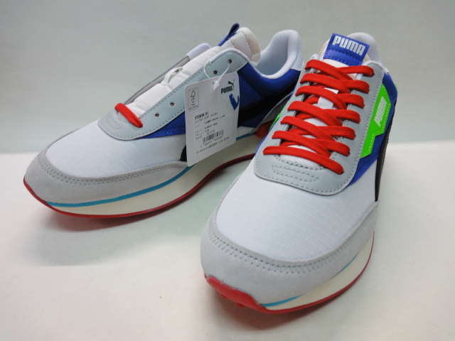 白青赤 26.5cm PUMA FUTURE RIDER RIDE ON プーマ フューチャーライダー ライドオン 新品 PUMA - 2026年最新puma 赤（ブランドプーマ）（スニーカー｜メンズ靴）：靴の通販 puma TX-3