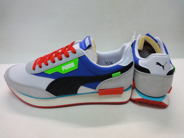 白青赤 26.5cm PUMA FUTURE RIDER RIDE ON プーマ フューチャーライダー ライドオン 新品 PUMA - 2026年最新puma 赤（ブランドプーマ）（スニーカー｜メンズ靴）：靴の通販 puma TX-3