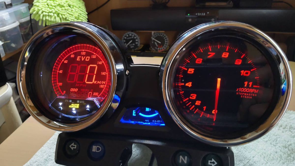 ゼファー1100メーター カワサキメーター ZEPHYR1100用11000rpm